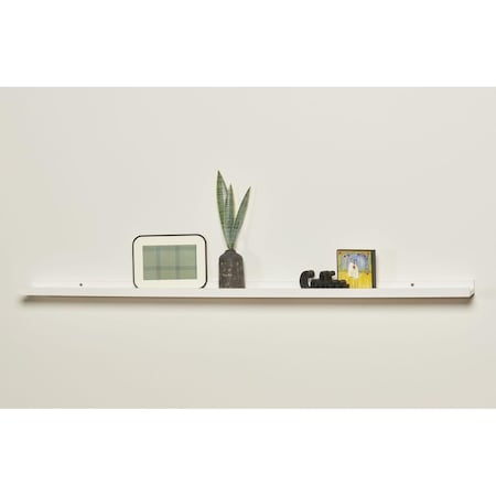 Ltl Home Products 1.25 x 46.5 x 3.5 in. Photo Ledge White Decorative Wall Shelf 1195835